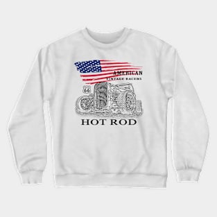 hotrod - vintage racers Crewneck Sweatshirt